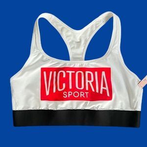 Victoria’s Secret VSX The player Unlined Sport bra Victoria Sport print White L